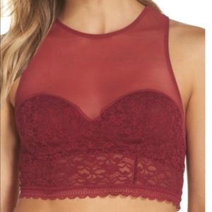 New Free People Intimately Longline Bralette